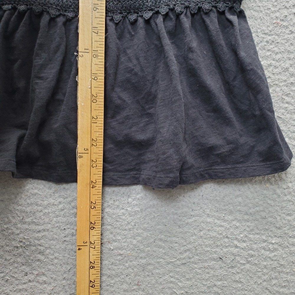 Lot of 2 Old Navy Crop Tank Top Womens 2X Multicolor Crochet Bodice Flowing Hem - Picture 10 of 13